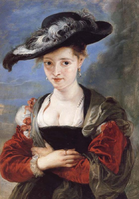 Peter Paul Rubens Portrait of Susana Lunden Sweden oil painting art
